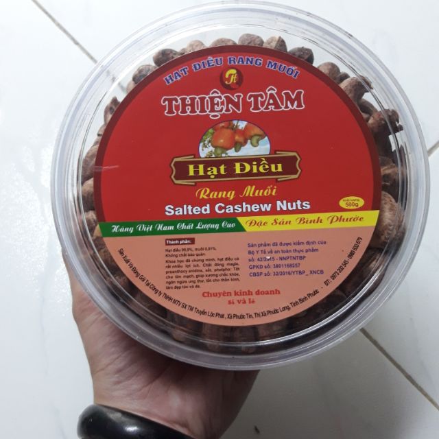 HẠT ĐIỀU RANG MUỐI