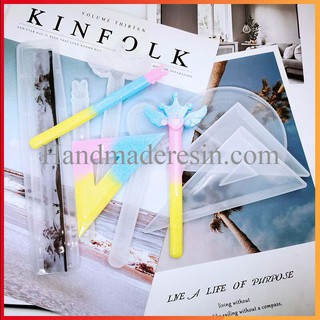 Khuôn silicon làm Thước Kẻ, Eke, Bookmark Resin