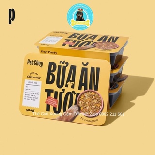 [Q10] PET CHOY PATE TƯƠI PETCHOY CHO CHÓ 500GR