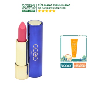 Son không chì Cocayhoala Gobo Nature matte 4.5g (Đỏ tươi)