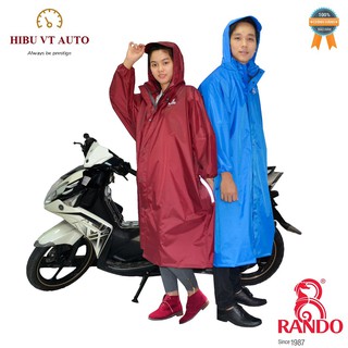 Áo mưa Rando Bisur dây kéo bít sườn APNS-33 Nhiều Màu che chở cho người thân yêu của bạn