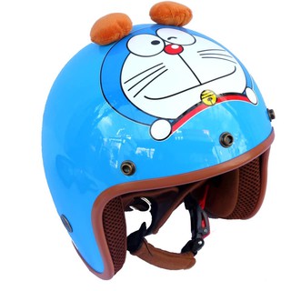 Mũ Nón 3/4 Đầu Hình Thú DOREMON