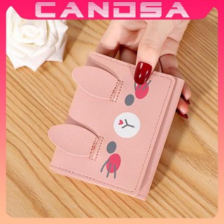 Ví nữ ngắn đẹp cầm tay mini nhỏ gọn bỏ túi nhiều ngăn dễ thương NG31