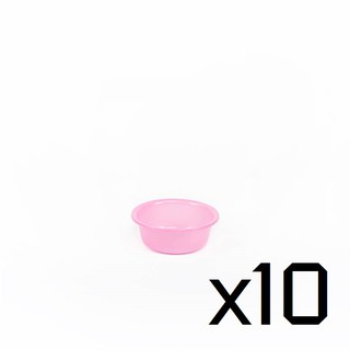 Bộ 10 Thau nhựa Duy Tân 2T4 ( Màu sắc ngẫu nhiên )