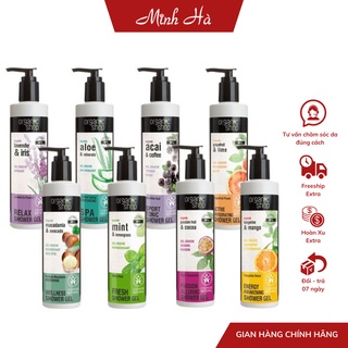 Sữa tắm Organic Shop dạng gel 280ml giúp nuôi dưỡng làn da mềm mại