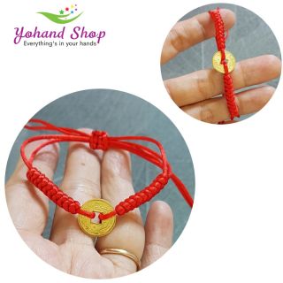 Vòng tay HM0010 xu vàng 15 ( bộ 10 vòng)