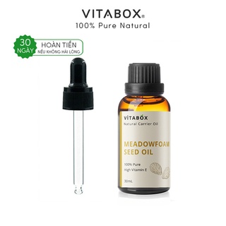 Dầu Hạt Meadowfoam VITABOX - 100% thiên nhiên nguyên chất - pure natural carrier oil