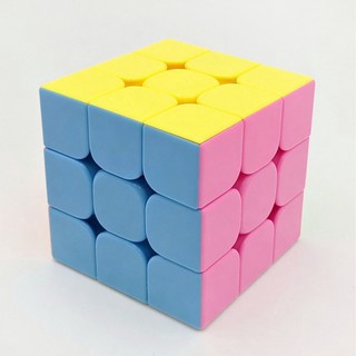 (Hàng Cao Cấp) Đồ chơi Rubik 3x3 Rèn Luyện Trí Não, Nhựa Đẹp, Cực Trơn