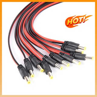 Combo 10 Jack nguồn cho Camera đỏ đen