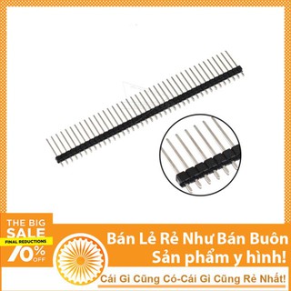 Jump Đực Đơn Dài 2.54mm 1x40 Loại Thẳng Giá Rẻ