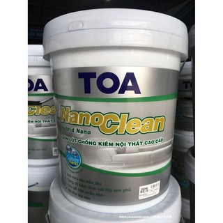 Sơn lót chống kiềm Nội thất Toa Nanoclean 18L