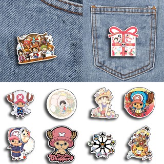 Huy hiệu chopper HHI6 cài áo one piece balo sticker túi đeo hoạt hình dễ thương idol thần tượng