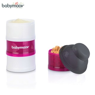 Hộp chia sữa 4 tầng Babymoov (Xanh/Đỏ)