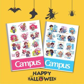 Vở kẻ ngang campus 80 trang emoji
