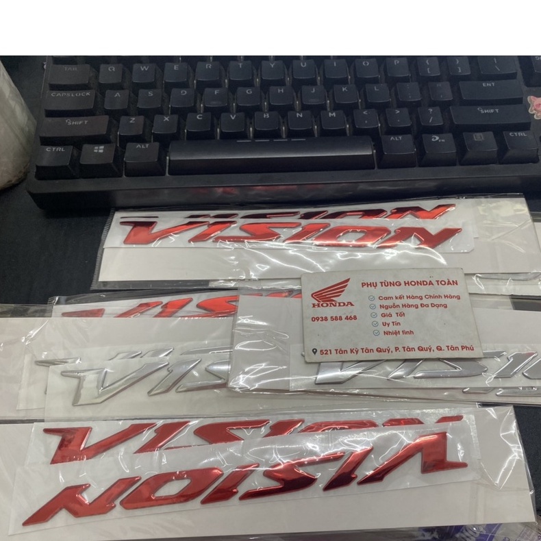 TEM SƯỜN VISION  HONDA