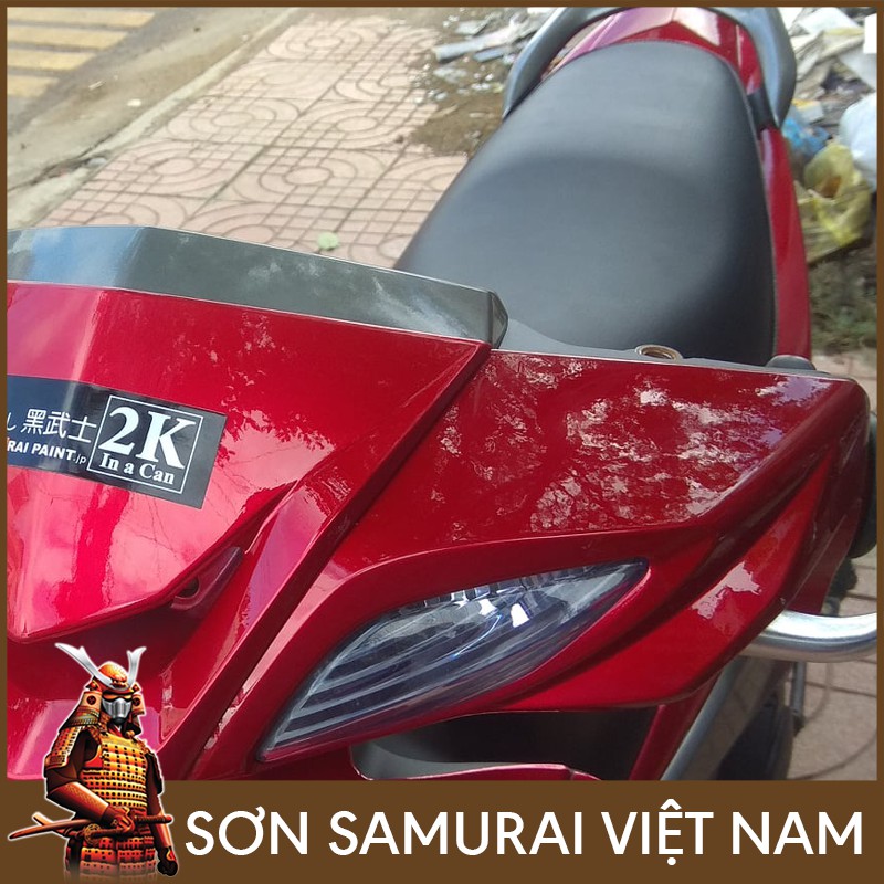 Sơn Samurai Đỏ Candy Y138 (Combo 7 )