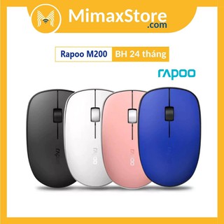 [Hỏa Tốc - HCM] Chuột Không Dây Bluetooth Rapoo M200 Silent | BẢO HÀNH 2 NĂM | Hàng Chính Hãng | Mimax Store
