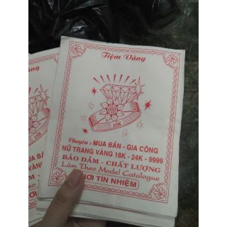 57 bao giấy đựng trang sức cỡ lớn