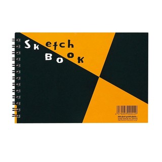[Black-white shop] Sổ vẽ Maruman, cỡ B6, 122x174 mm