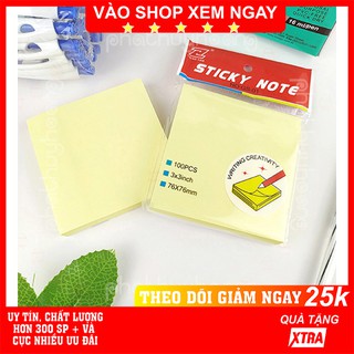 Combo 2 xấp giấy note 200✅FREESHIPCombo 2 xấp giấy note 200 tờ loại tốt GS-01 kích thước 7,5cm x 7,5cm giá rẻ