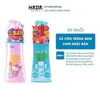 [Xịt Muỗi Và Côn Trùng] Skin Vape Nhật Bản 200ml