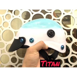 [RẺ VÔ ĐỊCH] Nón Bảo Hiểm Thời Trang Cao Cấp - Mix 2 Màu - Gắn 7 Ốc TiTan Gr5 Siêu Chất