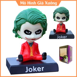 Mô Hình Joker Chibi lắc đầu - Trang trí taplo ô tô - Trang trí bàn học , bàn làm việc