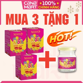 [MUA 3 TẶNG 1] Nước yến cho bé Nunest Kid, bổ sung dinh dưỡng giúp phục hồi và tăng cường sức khỏe.