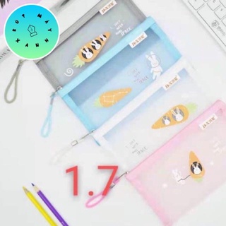 set 12 túi lưới đựng bút