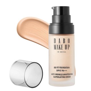 [Hàng Chính Hãng] Kem nền trang điểm siêu mịn lâu trôi DABO MAKE-UP BB FIT FOUNDATION SPF47 PA+++ Hàn quốc ( 30ml)
