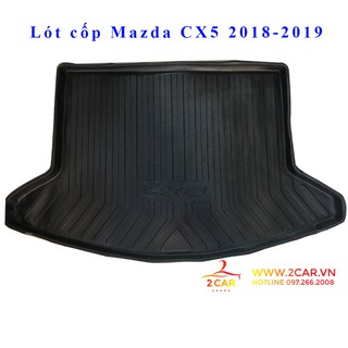 Lót cốp xe Mazda Cx5 2018-2021 nhựa dẻo, không thấm nước, không mùi