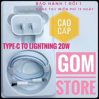 Bộ sạc iphone, sạc nhanh ip PD 20w dành cho ip 6/6PLUS/7/7PLUS/8/8PLUS/X/XR/XS/XSM/11/11PRO/11PROMAX/12/12PRO/12PROMAX