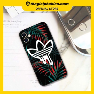 Ốp iphone - Ốp lưng iphone cạnh vuông lá cây độc đáo dành cho ip 6 đến 14promax - ng270