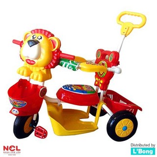 Xe đạp 3 bánh L8 Sư Tử Có đai bảo hiểm cho bé