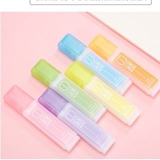 Bút đánh dấu , Bút nhớ, Bút Highlight pastel dễ thương nhiều màu cho học sinh dễ dàng đánh dấu ghi nhớ học tập