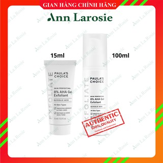 Gel loại bỏ tế bào chết Paula's Choice Skin Perfecting 8% AHA Gel Exfoliant 100ml Mã: 1900