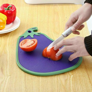 Thớt nhưa kháng khuẩn hình hoa quả trái cây dễ thương