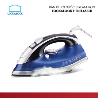 [Mã ELHADEV giảm 4% đơn 300K] Bàn là hơi nước Lock&amp;Lock ENI146BLU - Hàng Chính Hãng