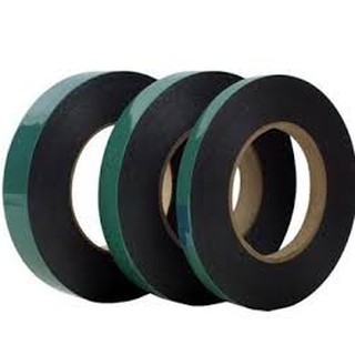 Băng dính 2 mặt xốp xanh đen 2Cm
