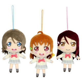 [FuRyu] Móc strap bông dây dài Love Live Sunshine Plush Mascot chính hãng Nhật Bản