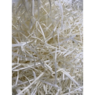 (20g-50g) Giấy rơm lót hộp quà màu trắng sữa - Tiệm mini