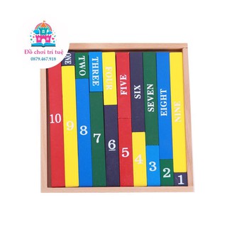 Bộ Đồ Chơi Toán Học Bằng Gỗ Cho Bé Từ 1-10 Tuổi