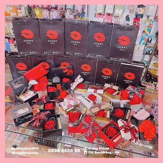 Kẹo Socola - Hoa Sáp - Hộp Hoa Đựng Son Quà Ngày 20/10 - Valentine - 8/3