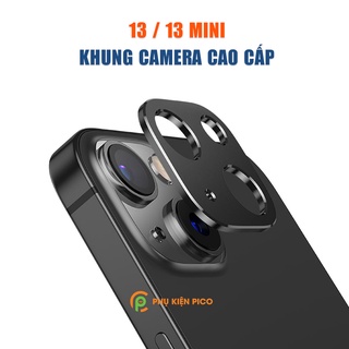 Dán camera Iphone 13 - Khung nhôm bảo vệ camera Iphone 13 chống trầy xước va đập