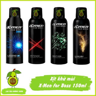 XỊT KHỬ MÙI XMEN FOR BOSS 150ML - Xịt ngăn mùi hương nước hoa kháng khuẩn ngăn mồ hôi thơm lâu