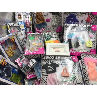 Quần áo búp bê Barbie fullbox. Mã fullbox B