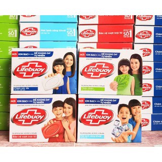 Xà phòng Lifebuoy Xanh / Đỏ 90g
