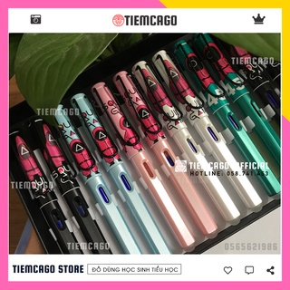 [Mã LIFEXANH03 giảm 10% đơn 500K] Bút Viết Squid Game Bút Mực Viết Tẩy Xoá Được Bút Dành Cho Học Sinh Tiểu Học