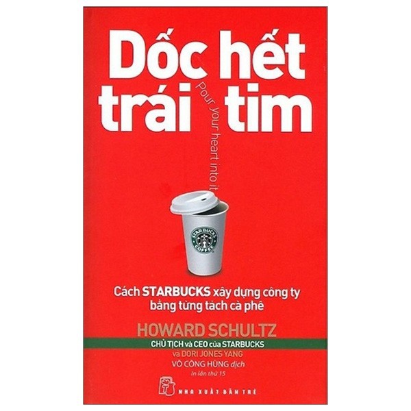 Sách Dốc hết trái tim ceo Starbucks