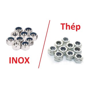 Tán keo đai ốc chống trượt THÉP / INOX M3 M4 M5 M6 M8